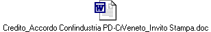Credito_Accordo Confindustria PD-CrVeneto_Invito Stampa.doc